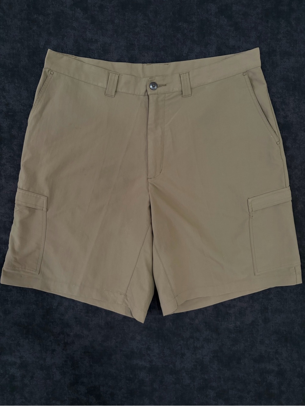 Patagonia Men's Brown Shorts 38 regular EUC Hiking Camping Fishing Cargo Shorts